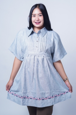 Baju Hamil Kerja JUMBO Flowers - BHJ 95